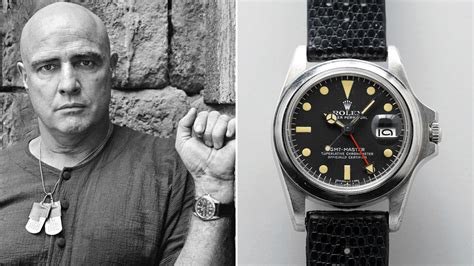 marlon brando wrist watch